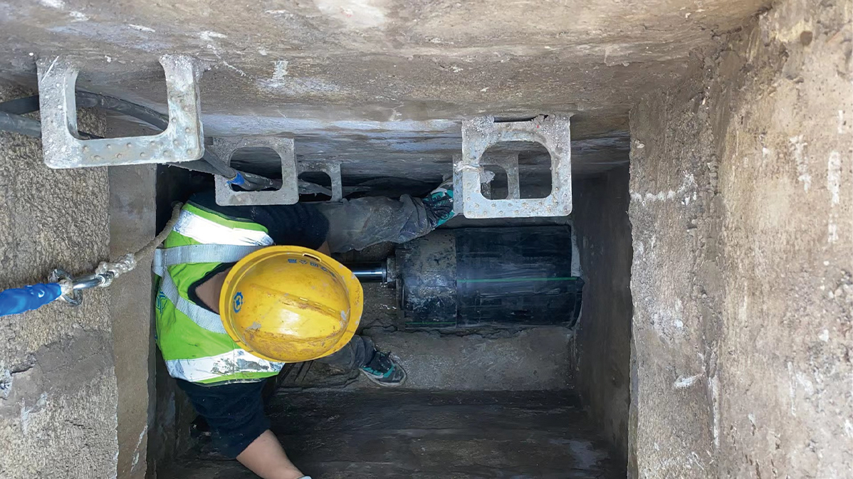 浦江HDPE短管内衬法